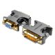 Εικόνα της Adapter Vention DVI-I (24+5)  to VGA M/F Black ECFB0