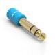 Εικόνα της Adapter Vention 6.5mm to 3.5mm M/F Blue/Gold VAB-S01-L