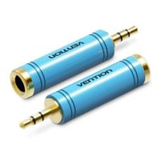 Εικόνα της Adapter Vention 3.5mm to 6.5mm M/F Blue/Gold VAB-S04-L