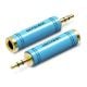Εικόνα της Adapter Vention 3.5mm to 6.5mm M/F Blue/Gold VAB-S04-L