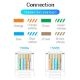 Εικόνα της Μεταλλικό Βύσμα Vention RJ45 FTP CAT.6 100 τμχ IDCR0-100