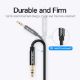 Εικόνα της Καλώδιο Audio Splitter Vention 3.5mm to 2 x 3.5mm M/F 30cm Black BBSBY