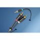 Εικόνα της Καλώδιο Vention 3.5mm to 2 x RCA M/M 1.5m Black BCLBG