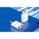 Εικόνα της Audio Splitter Adapter Vention 3.5m to 2 x 3.5mm M/F Silver BDBW0