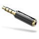 Εικόνα της Audio Adapter Vention 2.5mm to 3.5mm F/M Black BFBB0