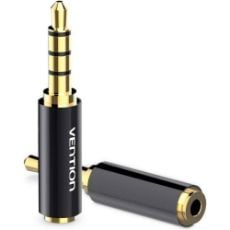 Εικόνα της Audio Adapter Vention 2.5mm to 3.5mm F/M Black BFBB0