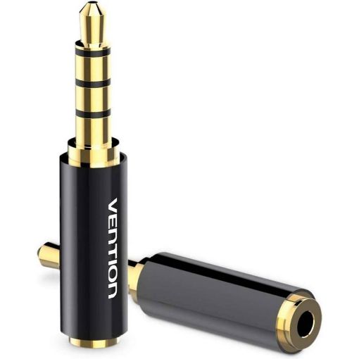 Εικόνα της Audio Adapter Vention 2.5mm to 3.5mm F/M Black BFBB0