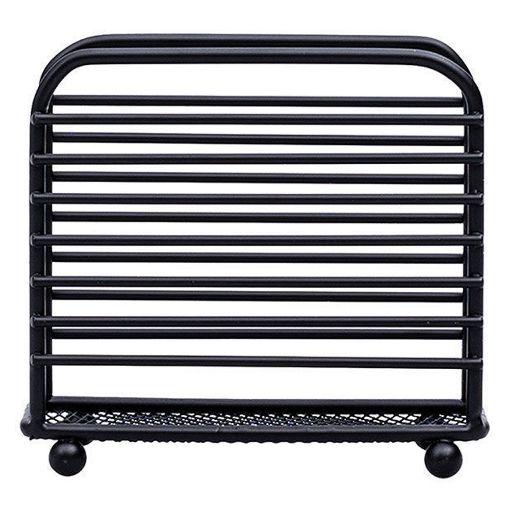 Εικόνα της Χαρτοπετσετοθήκη Estia Όρθια Metal Black Μεταλλική 01-1261