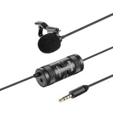 Εικόνα της Boya BY-M1 Pro II Universal Lavalier Microphone 3.5mm Jack 6m Black