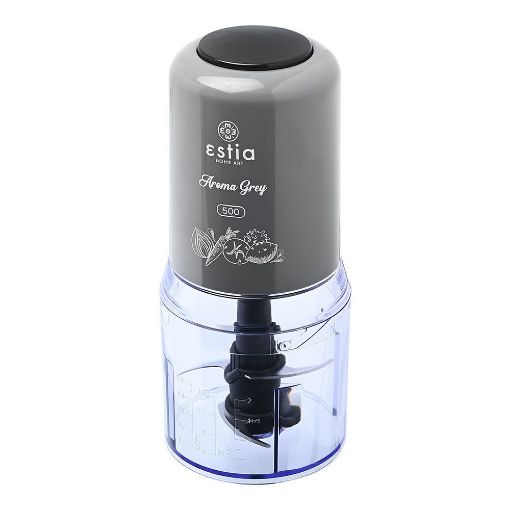 Εικόνα της Πολυκόπτης Estia Aroma Grey 400W Με Πλαστικό Δοχείο 500ml 06-17446
