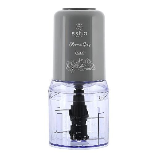 Εικόνα της Πολυκόπτης Estia Aroma Grey 400W Με Πλαστικό Δοχείο 500ml 06-17446