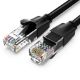 Εικόνα της Καλώδιο Δικτύου Vention UTP Round CAT.6 25m Black IBEBS