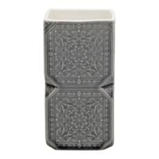 Εικόνα της Ποτηράκι Μπάνιου Estia Feng Shui Κεραμικό Grey 02-11444