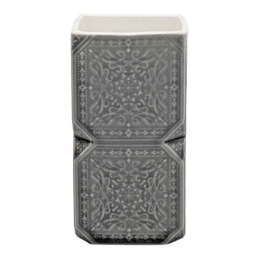 Εικόνα της Ποτηράκι Μπάνιου Estia Feng Shui Κεραμικό Grey 02-11444
