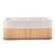 Εικόνα της Καλάθι Οργάνωσης Estia Bamboo Essentials 30x20cm Mε Επένδυση 02-19662