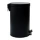 Εικόνα της Καλαθάκι Μπάνιου Estia Classic Μεταλλικό Soft Close 12lt Black 02-7904