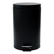 Εικόνα της Καλαθάκι Μπάνιου Estia Classic Μεταλλικό Soft Close 12lt Black 02-7904