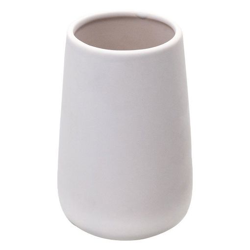 Εικόνα της Ποτηράκι Μπάνιου Estia Bamboo Essentials Πορσελάνης White 02-4576