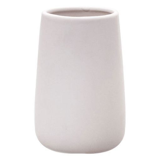 Εικόνα της Ποτηράκι Μπάνιου Estia Bamboo Essentials Πορσελάνης White 02-4576