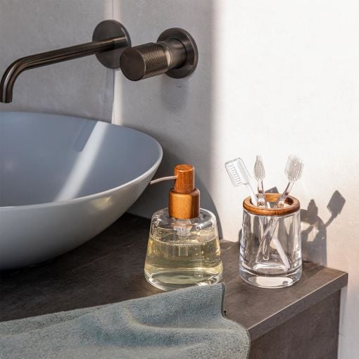 Εικόνα της Αντλία Σαπουνιού Estia Allure Γυάλινη 320ml 02-18160
