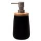 Εικόνα της Αντλία Σαπουνιού Estia Bamboo Essentials Πορσελάνης 360ml Black 02-4590