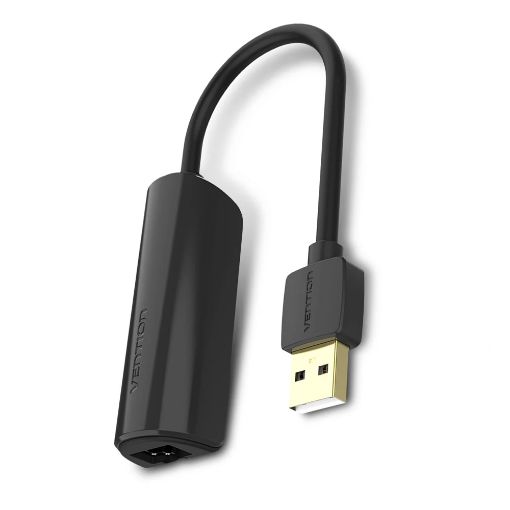 Εικόνα της Adapter Vention USB 2.0 to Fast Ethernet Black CEGBB
