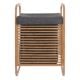 Εικόνα της Καλάθι Απλύτων Estia Bamboo Essentials Με Θήκη Πολυεστέρα 40x35x60.5cm 02-13042