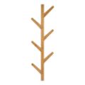 Εικόνα της Κρεμάστρα Τοίχου Estia Bamboo Κάθετη 6 Θέσεων 04-19709