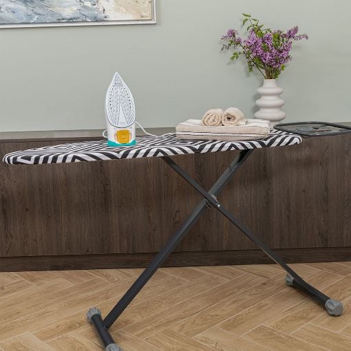 Εικόνα της Σιδερώστρα Estia Neo Black 43x124cm Διάφορα Σχέδια 04-7188