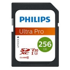 Εικόνα της Κάρτα Μνήμης SDXC Philips Ultra Pro 256GB Class 10 U3 V30 A1 UHS-I FM25SD65B/00