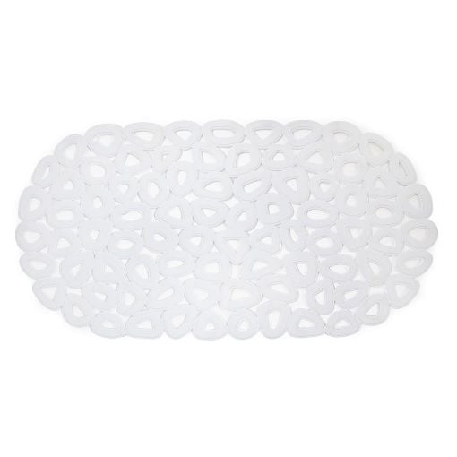Εικόνα της Αντιολισθητικό Μπανιέρας Estia Eco 68x35cm Ανακυκλωμένο PVC Λευκό 02-11567