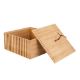 Εικόνα της Κουτί Αποθήκευσης & Οργάνωσης Estia Bamboo Essentials 15x15x7cm 02-13103