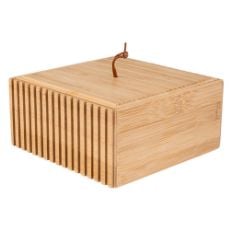 Εικόνα της Κουτί Αποθήκευσης & Οργάνωσης Estia Bamboo Essentials 15x15x7cm 02-13103