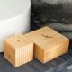 Εικόνα της Κουτί Αποθήκευσης & Οργάνωσης Estia Bamboo Essentials 9x9x8cm 02-13165