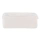 Εικόνα της Κουτί Αποθήκευσης & Οργάνωσης Estia Ivory 26x16.5x11.5cm Mε Χερούλια 02-18863