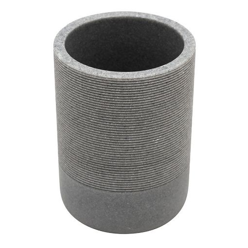 Εικόνα της Ποτηράκι Μπάνιου Estia Stone Ρητίνης Grey 02-13387