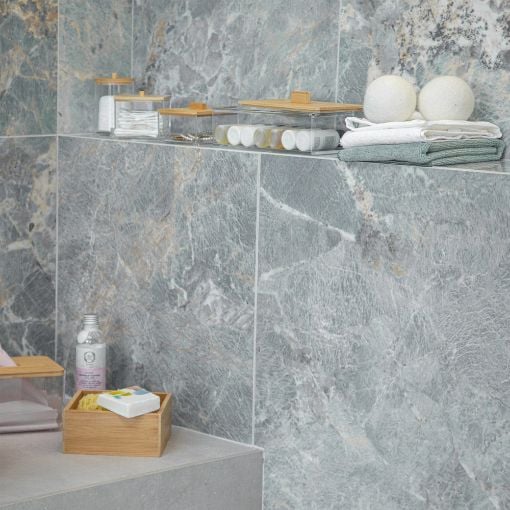 Εικόνα της Κουτί Αποθήκευσης & Οργάνωσης Estia Bamboo Essentials Τετράγωνο 9x9x6cm Με Καπάκι 02-17675