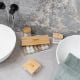 Εικόνα της Κουτί Αποθήκευσης & Οργάνωσης Estia Bamboo Essentials Τετράγωνο 9x9x6cm Με Καπάκι 02-17675