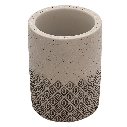Εικόνα της Ποτηράκι Μπάνιου Estia Native Τσιμέντου Beige 02-11918