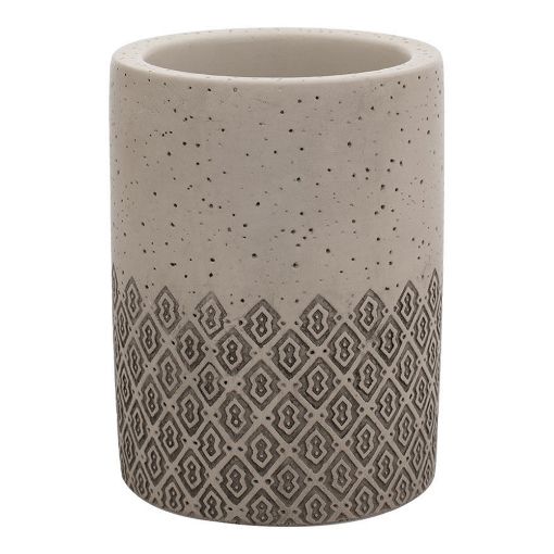 Εικόνα της Ποτηράκι Μπάνιου Estia Native Τσιμέντου Beige 02-11918