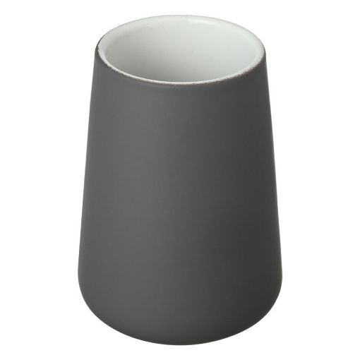 Εικόνα της Ποτηράκι Μπάνιου Estia Fjord Κεραμικό Magnet Grey 02-19815