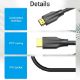Εικόνα της Καλώδιο Vention HDMI v2.1 M/M 3m Black AANBI