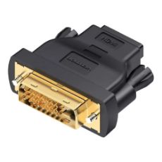 Εικόνα της Adapter Vention DVI-D to HDMI M/F Black ECDB0