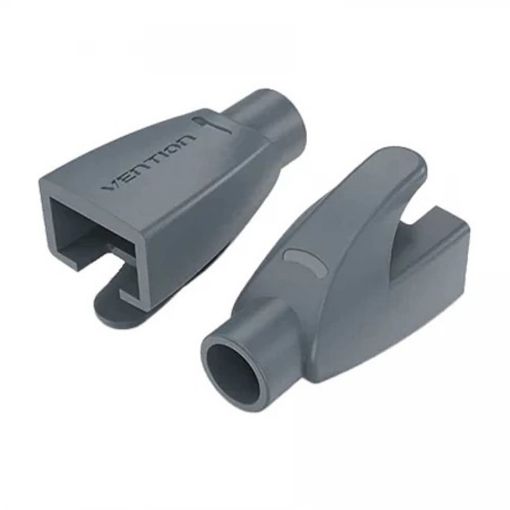 Εικόνα της Κάλυμα Βυσμάτων RJ-45 Vention PVC Gray 100 τμχ IODH0-100