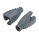 Εικόνα της Κάλυμα Βυσμάτων RJ-45 Vention PVC Gray 100 τμχ IODH0-100
