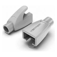 Εικόνα της Κάλυμα Βυσμάτων RJ-45 Vention PVC Milky Gray 100 τμχ IODM0-100