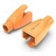 Εικόνα της Κάλυμα Βυσμάτων RJ-45 Vention PVC Orange 100 τμχ IODO0-100