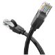 Εικόνα της Καλώδιο Δικτύου Vention UTP Round CAT.6 8m Black IBEBK