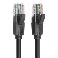 Εικόνα της Καλώδιο Δικτύου Vention UTP Round CAT.6 5m Black IBEBJ