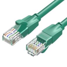 Εικόνα της Καλώδιο Δικτύου Vention UTP Round CAT.6 1m Green IBEGF